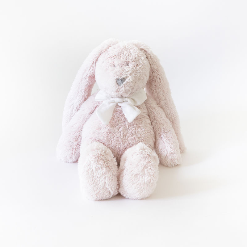 flore the rabbit soft toy clear pink 25 cm 